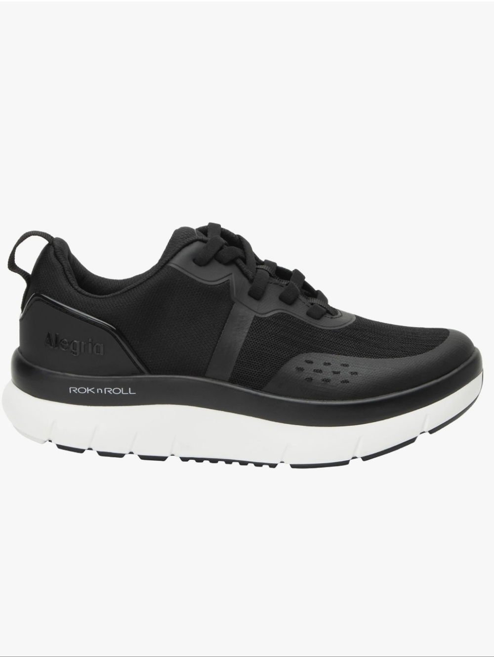 Alegria Eclips Rok n Roll Black Mesh Sneakers Women's Size 9.5